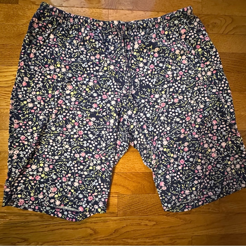 Lauren Ralph Lauren Floral 2 piece short sleeve Pajama Set with LRL monogram XL - Picture 7 of 9